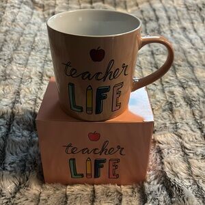 New in Box Teacher Life Mug